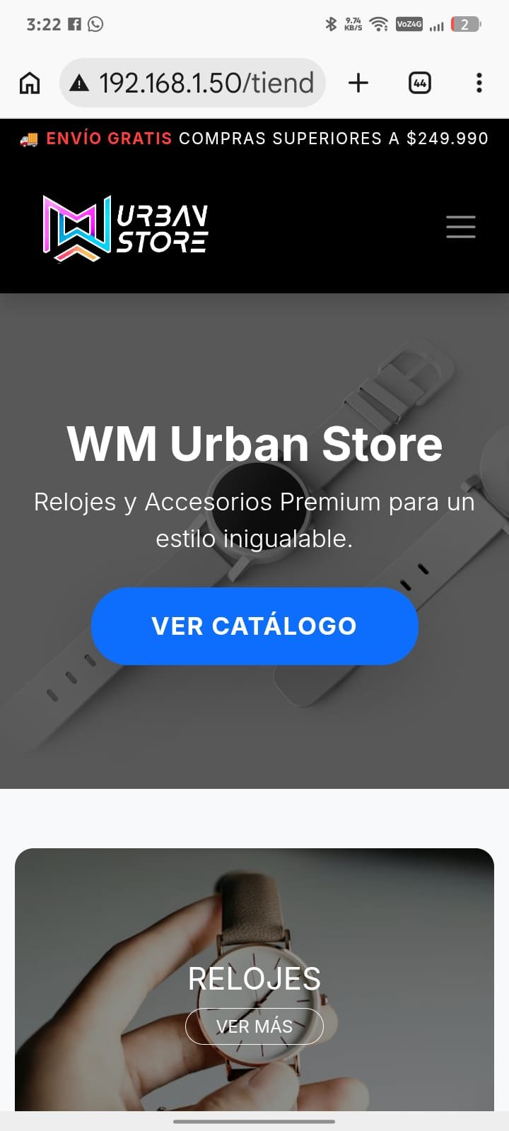 Catálogo Mobile